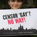 Official All Out image against anti-LGBT law in St Petersburg